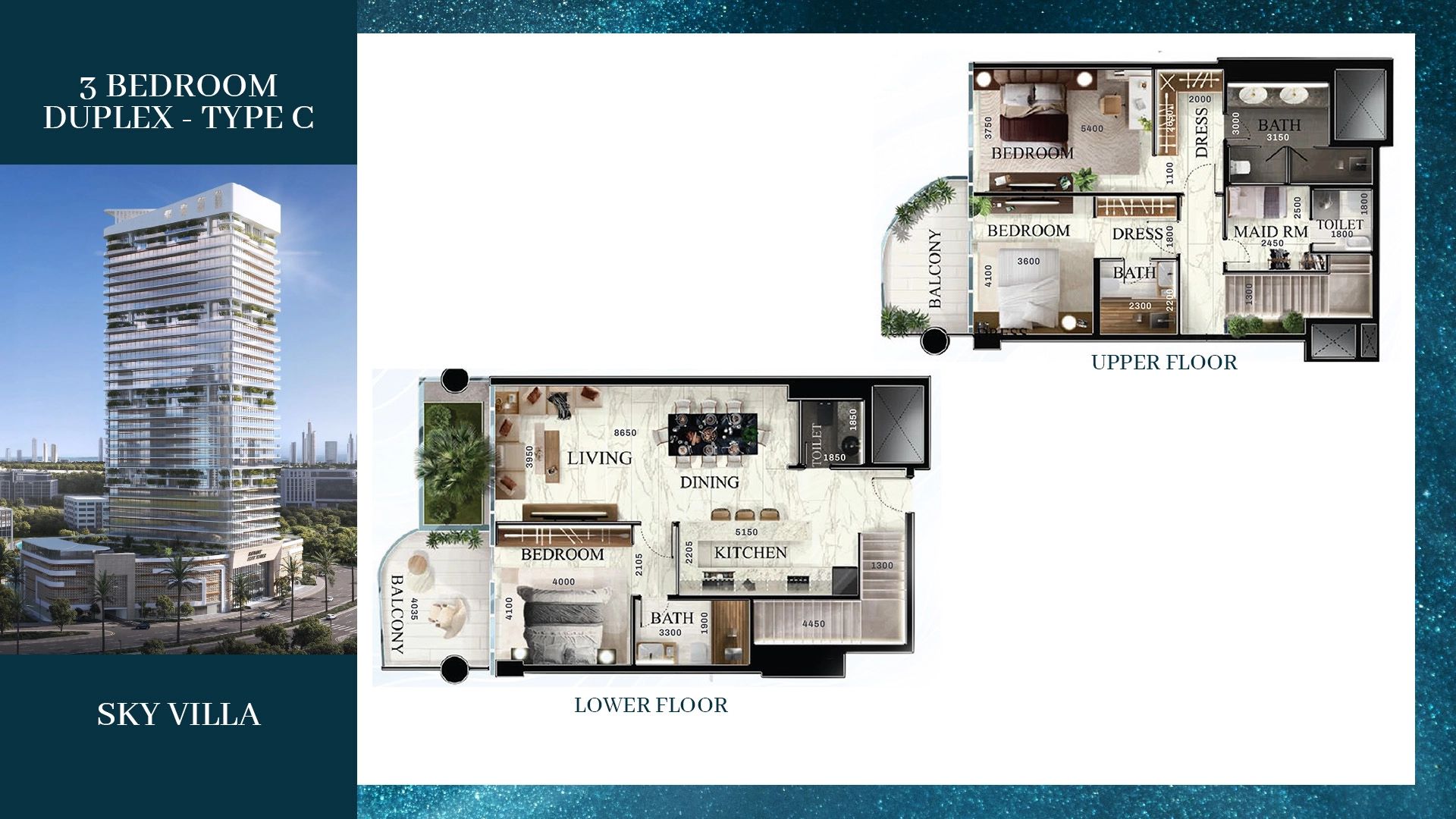 3 BR - Type A